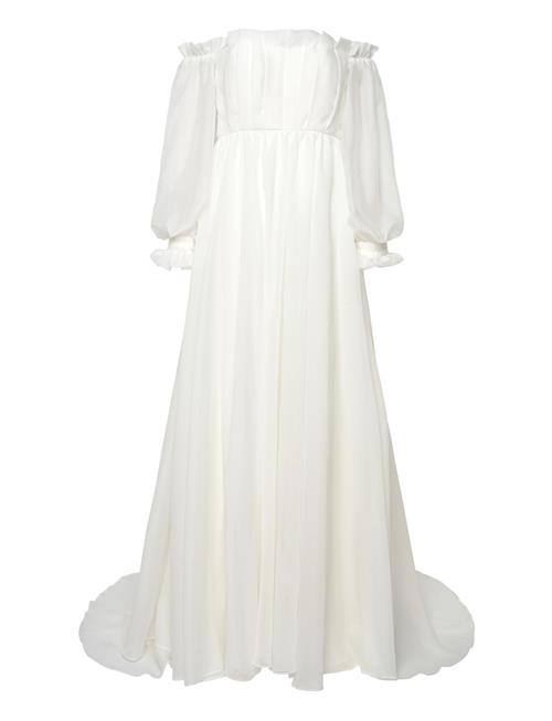 Malina | Amelia Off-The-Shoulder Organza Bridal Gown | XS