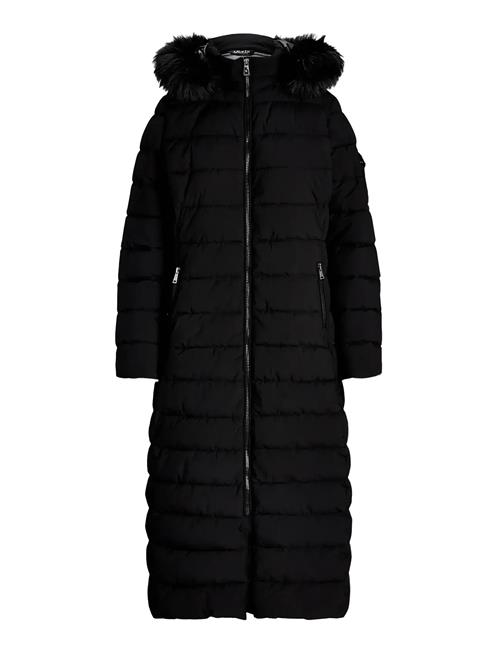 Lauren Ralph Lauren | Faux-Fur-Trim Quilted Hooded Coat | L