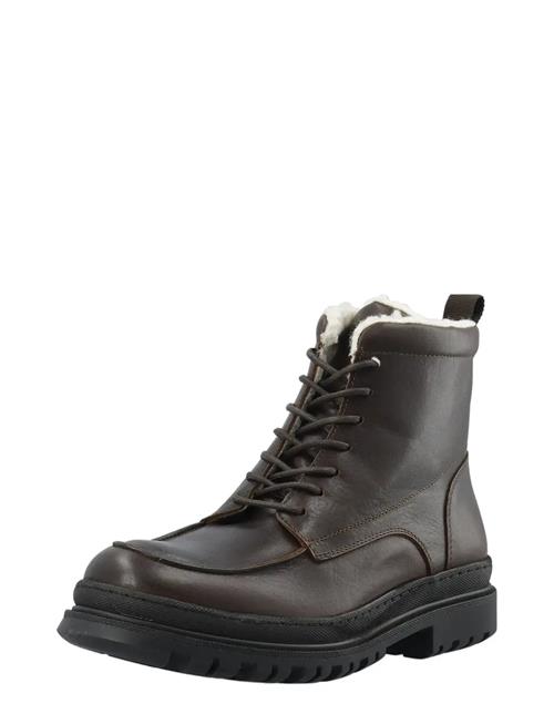 Bianco | Biagrant Warmlined Moc Toe Lace Up Boot Tumbled Leather | 45