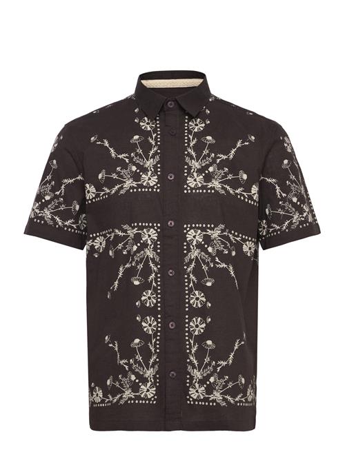 Anerkjendt | Theo Flower Print S/S Shirt | M