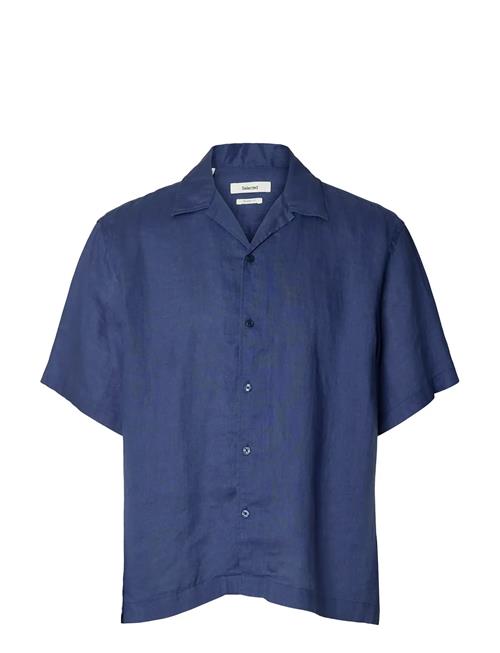 Selected | Slhrlxkylian Linen Ss Shirt Resort | L