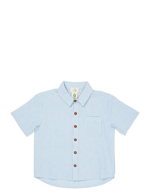 Copenhagen Colors | Seersucker Ss Shirt | 146