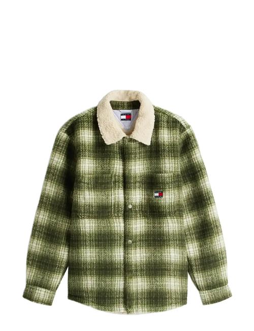 Tommy Jeans | Tjm Check Teddy Overshirt Ext | XXL