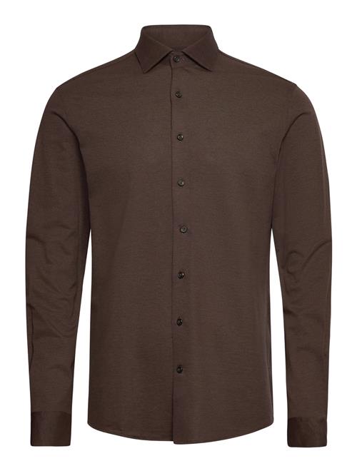 Lindbergh Black | Piqué Knitted Shirt L/S | XL