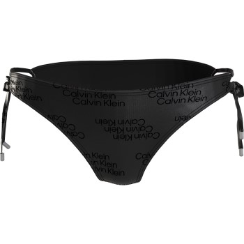 Calvin Klein Core Tonal Logo Tie Side Bikini Brief Sort Medium Dame