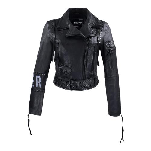 trueprodigy Overgangsjakke 'Ava'  sort / hvid