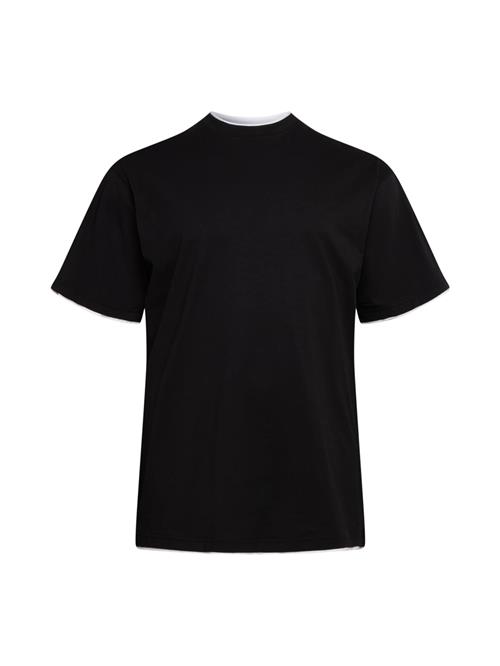 Urban Classics Big & Tall Bluser & t-shirts  sort / hvid