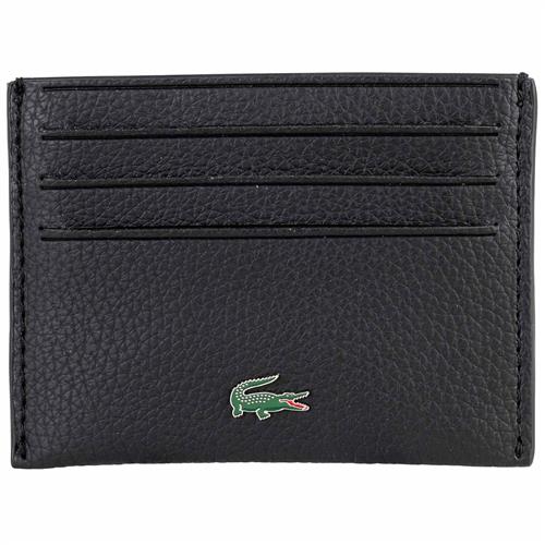 LACOSTE Tegnebog  grøn / sort