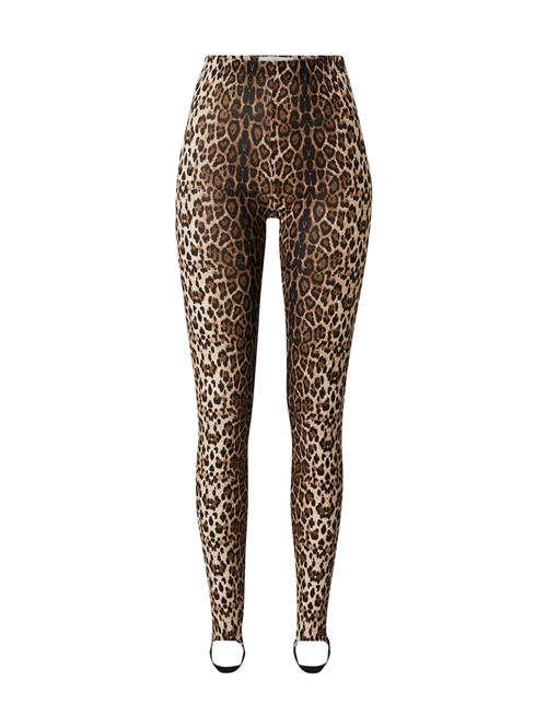 Lollys Laundry Leggings 'Dolly'  lysebeige / karamel / sort