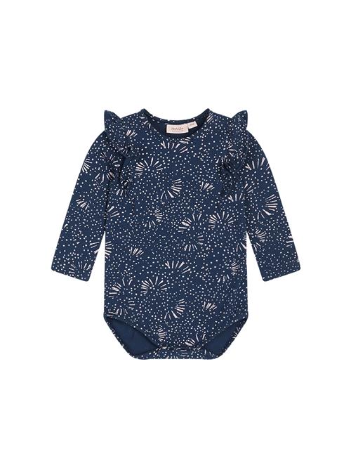 NOA NOA miniature Sparkedragt/Body 'Amelia'  marin / hvid