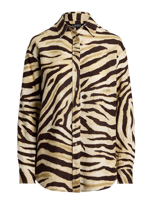 Lauren Ralph Lauren Bluse  creme / sort