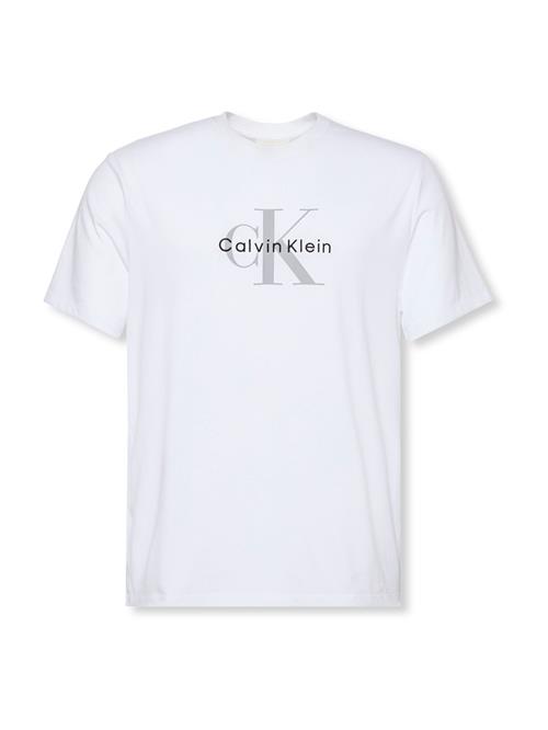 Calvin Klein Jeans Bluser & t-shirts 'Hero'  grå / sort / hvid