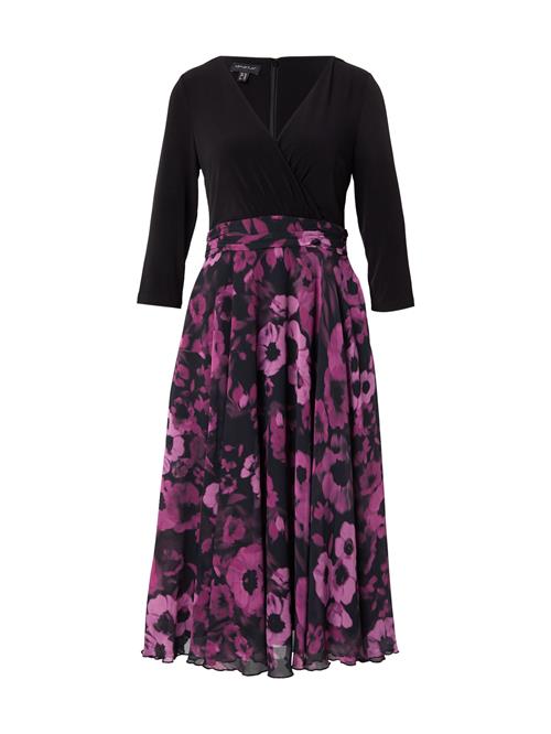 APART Kjole  mørkebrun / lilla / sort