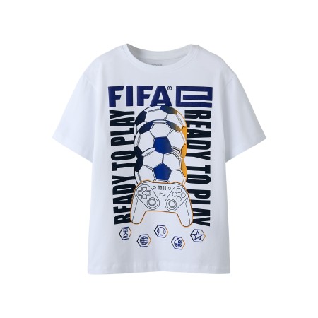 NAME IT T-shirt Asekel Fifae Bright White
