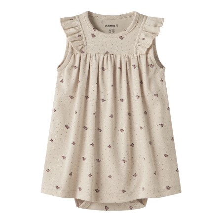 NAME IT Body Kjole Hitta Almond Milk