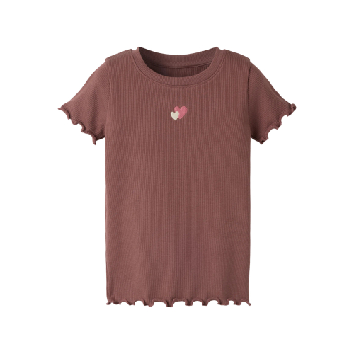 NAME IT T-shirt Hanilia Marron