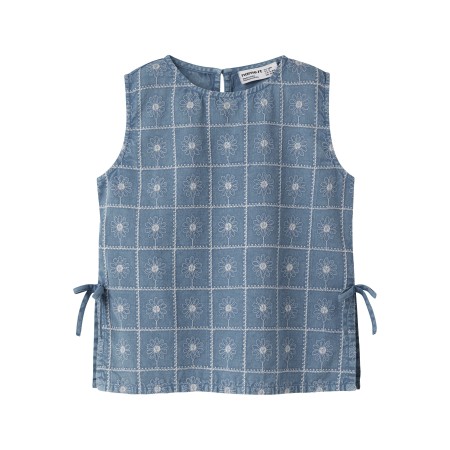 NAME IT Top Herta Faded Denim