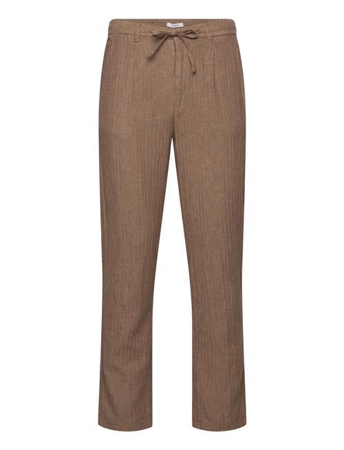 Lindbergh | Linen Blend Herringbone Pants | M