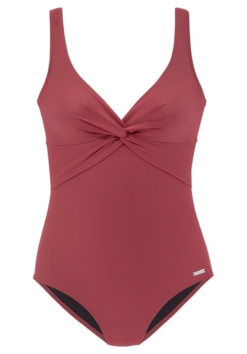 LASCANA Badedragt  bordeaux