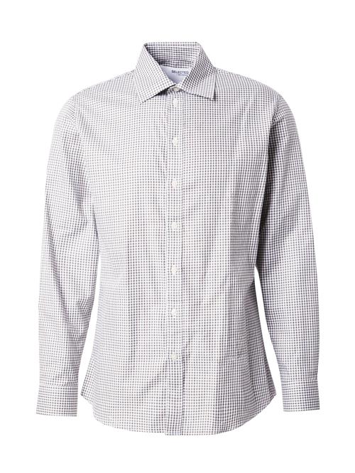 SELECTED Bluser & t-shirts 'SLHETHAN'  brun / offwhite