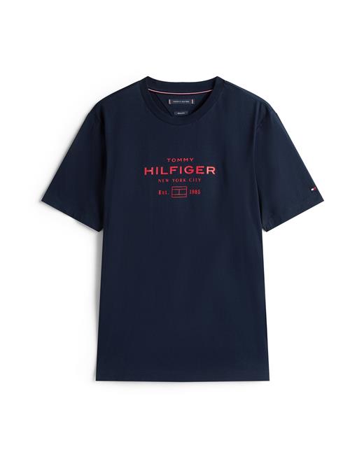 TOMMY HILFIGER Bluser & t-shirts  navy / knaldrød