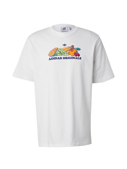 ADIDAS ORIGINALS Bluser & t-shirts 'FRUITSALAD'  mørkeblå / lysegrøn / orange / hvid