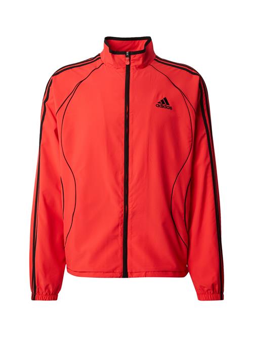 ADIDAS ORIGINALS Overgangsjakke 'Teamgeist Adicolor'  rød / sort