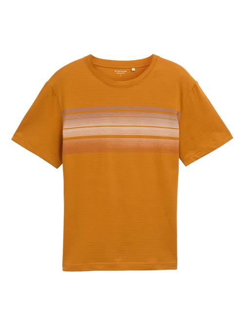 TOM TAILOR Bluser & t-shirts  brun / grå / hvid