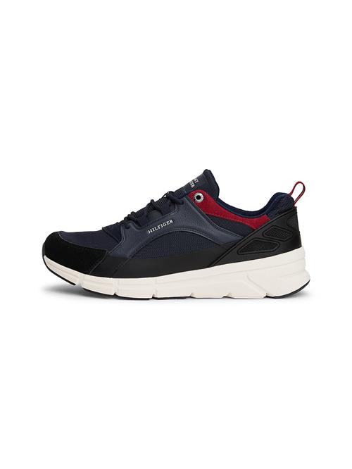 TOMMY HILFIGER Sneaker low  blå / rød / sort