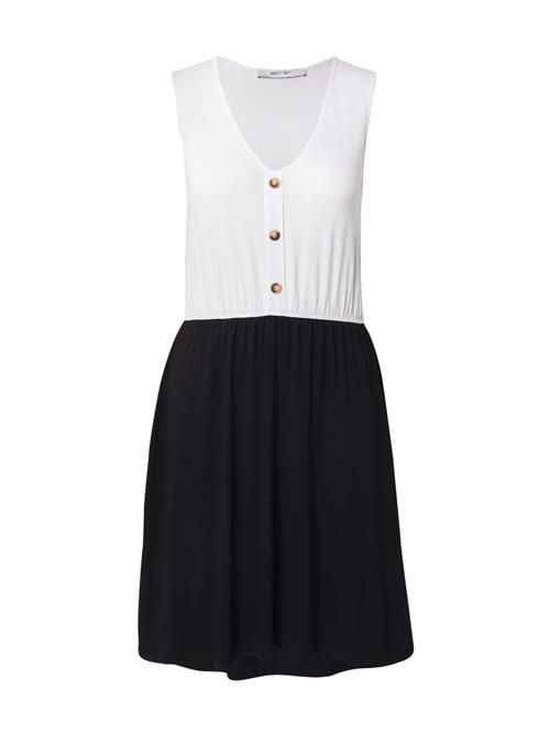 ABOUT YOU Kjole 'Nadia'  sort / hvid