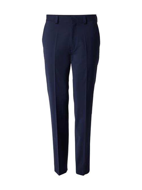 HUGO Bukser med fals 'Tom253X-MH'  mørkeblå