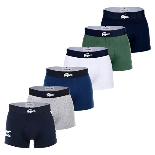 LACOSTE Boksershorts  mørkeblå / grøn / sort / hvid