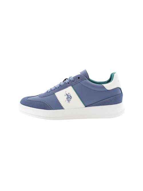 U.S. POLO ASSN. Sneaker low 'Campy'  safir / hvid