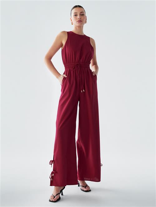 BWLDR Jumpsuit 'Laila'  burgunder