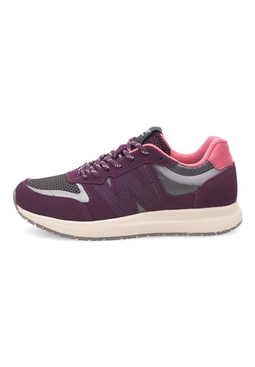 WODEN Sneaker low 'Rigmor Open Mesh'  grå / bordeaux