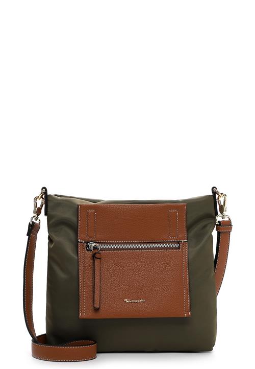 Tamaris Skuldertaske 'Fabrizia'  cognac / oliven