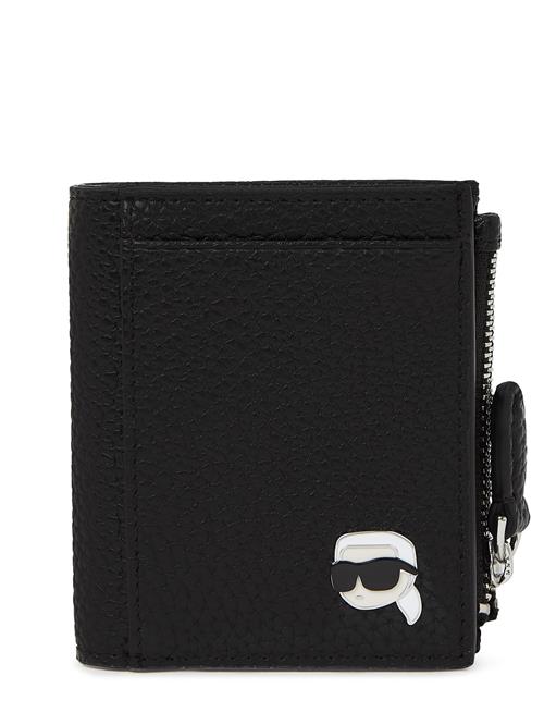 Karl Lagerfeld Tegnebog 'Ikon Pebble'  sort