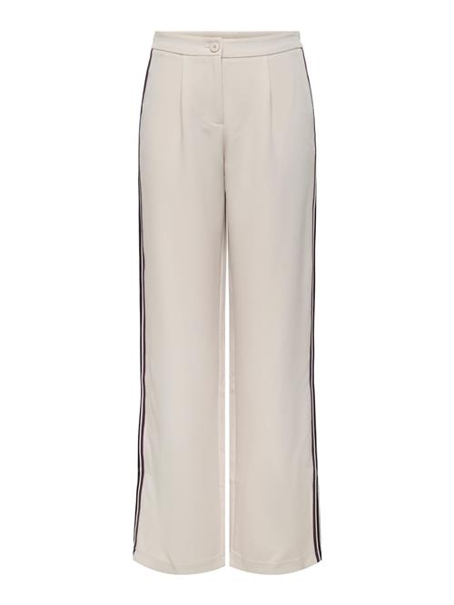 ONLY Bukser  beige / sort