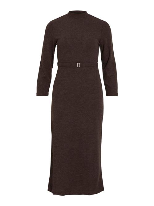 VILA Kjole  mørkebrun