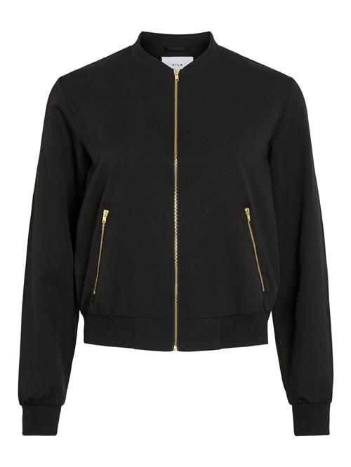 VILA Overgangsjakke 'VIBUBBLE'  sort