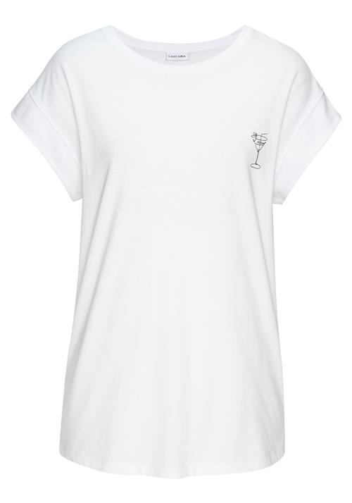 LASCANA Shirts  sort / hvid