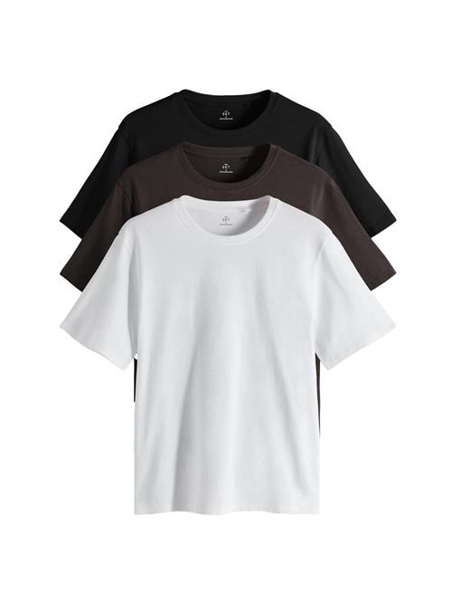 The Set Shirts  choko / sort / hvid