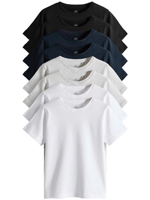 The Set Shirts  navy / grå / sort / hvid