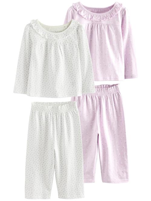 Next Nattøj  blomme / sort / hvid