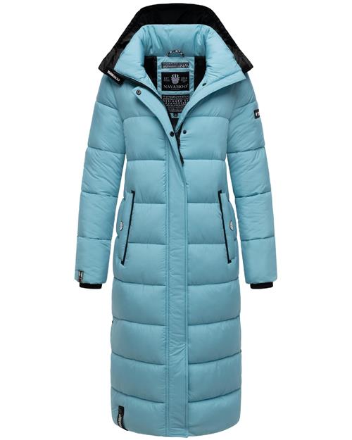 NAVAHOO Vinterfrakke 'Isalie'  lyseblå / sort