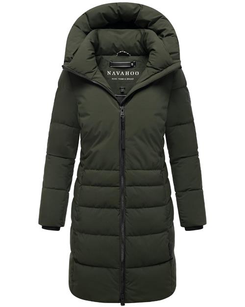 NAVAHOO Vinterfrakke 'Mondnebel XIV'  gran