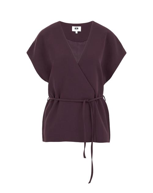 WE Studio Bluse 'Studio'  aubergine