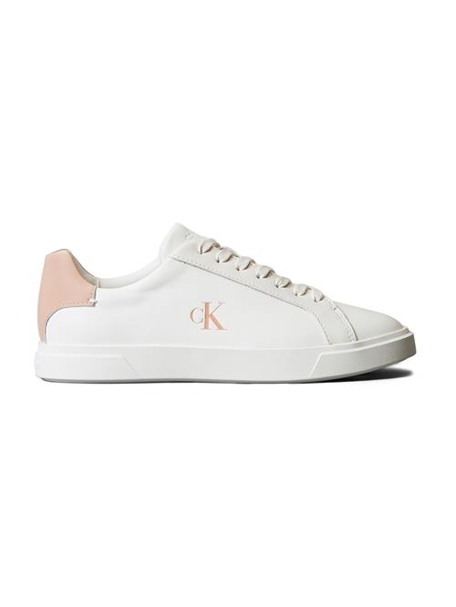 Calvin Klein Sneaker low  lysebrun / hvid