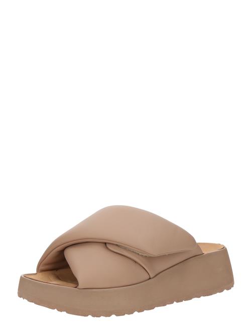 BIRKENSTOCK Pantoletter 'LENA'  beige