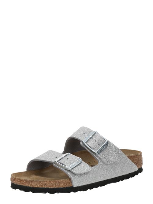 BIRKENSTOCK Pantoletter 'Arizona'  sølv